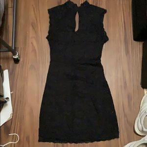 Bebe lace mini dress